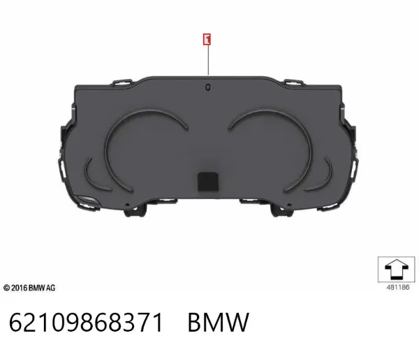 Cuadro instrumentos 62109868371 BMW