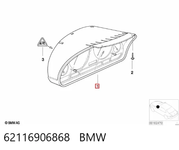 Cuadro instrumentos 62116906868 BMW