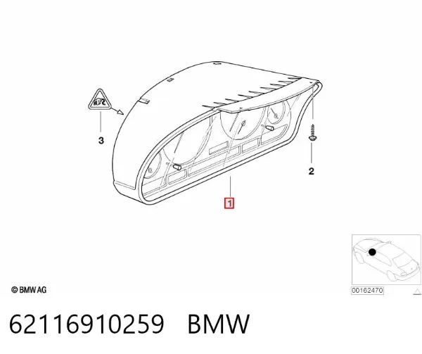 Cuadro instrumentos 62116910259 BMW