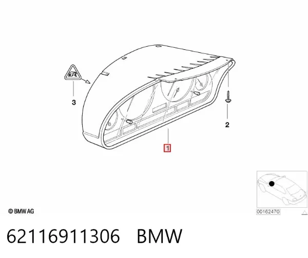 Cuadro instrumentos 62116911306 BMW