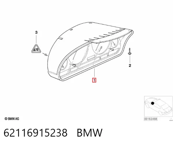 Cuadro instrumentos 62116915238 BMW