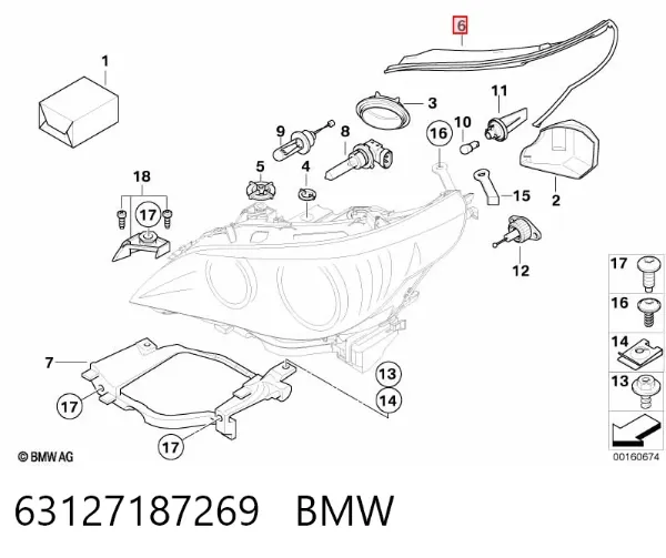  63127187269 BMW