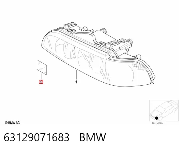  63129071683 BMW