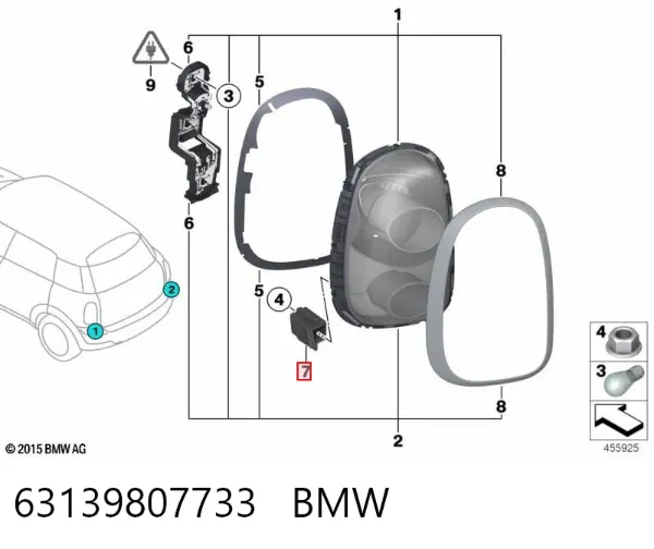  63139807733 BMW
