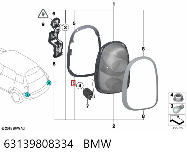  63139808334 BMW