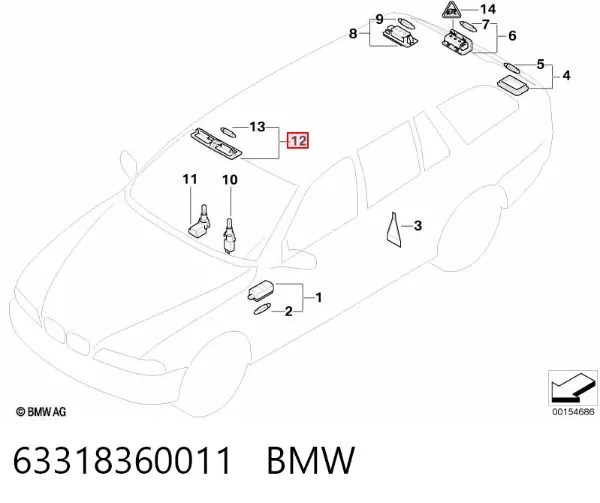  63318360011 BMW
