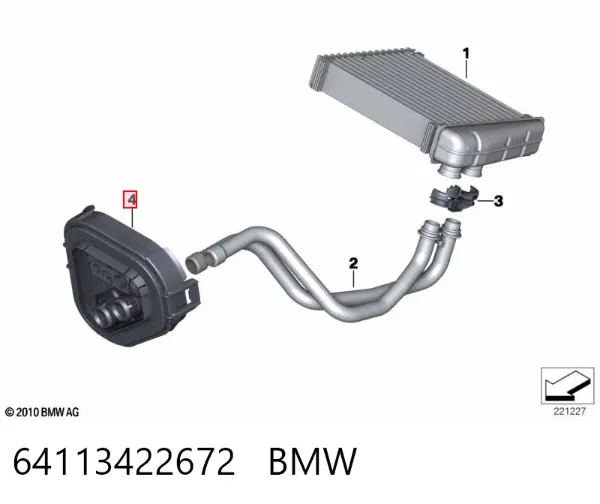  64113422672 BMW