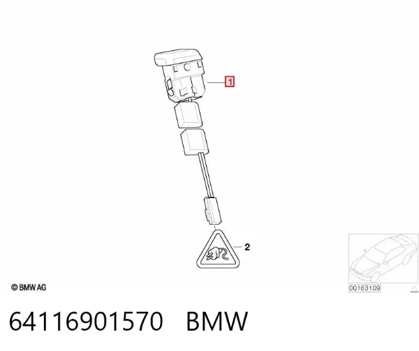  64116901570 BMW