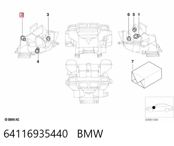  64116935440 BMW