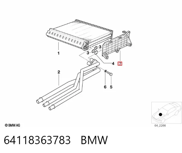  64118363783 BMW