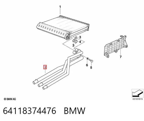  64118374476 BMW
