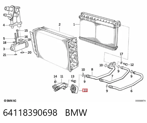  64118390698 BMW