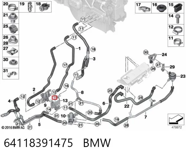  64118391475 BMW