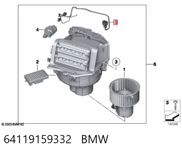  64119159332 BMW