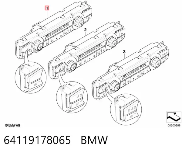 Unidad de control aire acondicionado BMW X5 E70