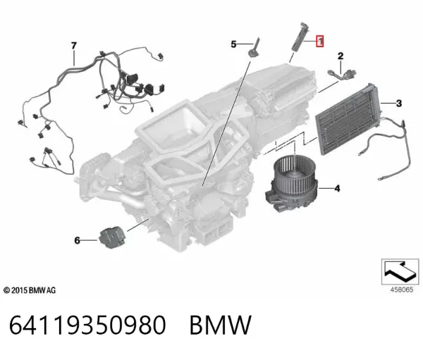  64119350980 BMW