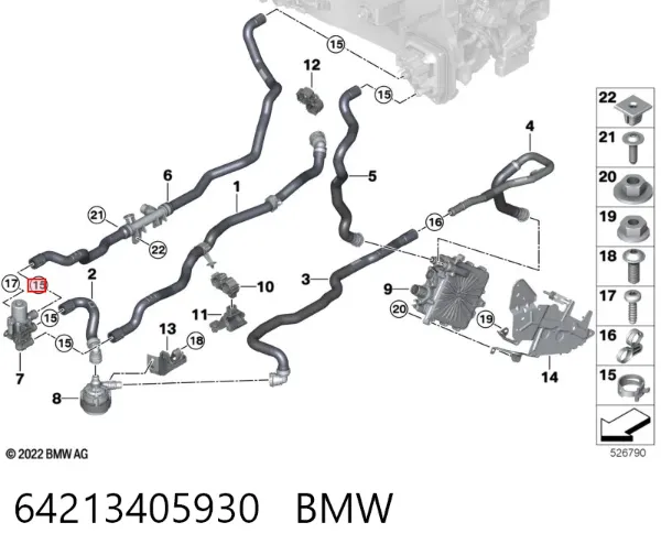  64213405930 BMW