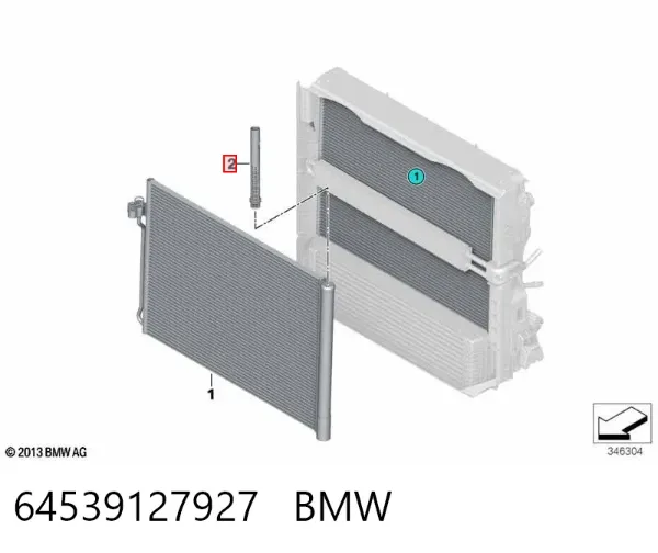 Filtro deshidratador 64539127927 BMW