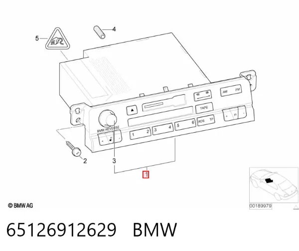  65126912629 BMW