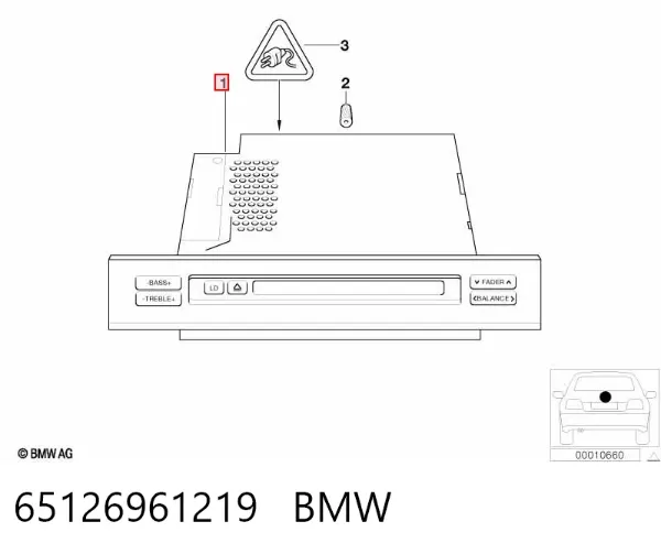 Radio BMW X5 E53