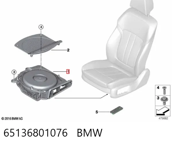  65136801076 BMW