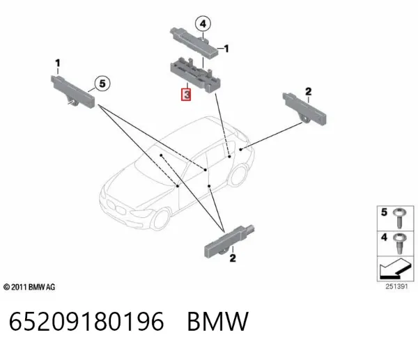  65209180196 BMW
