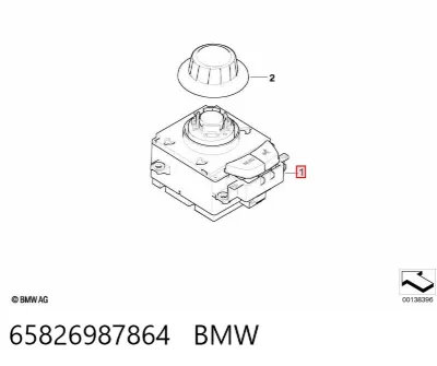 Módulo de encendido BMW 65826987864