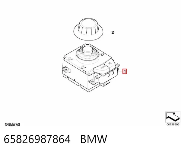 Modulo de encendido 65826987864 BMW