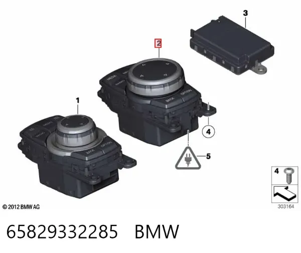 Unidad de control multimedia 65829332285 BMW