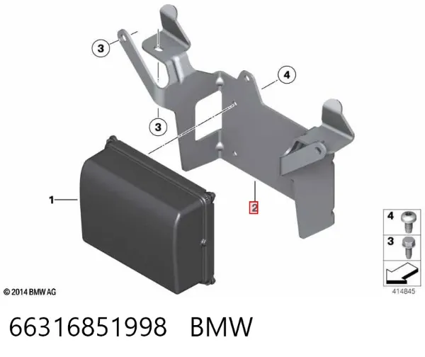  66316851998 BMW