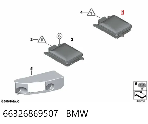  66326869507 BMW