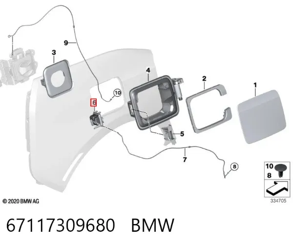  67117309680 BMW
