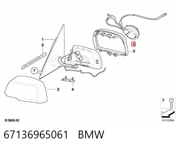  67136965061 BMW