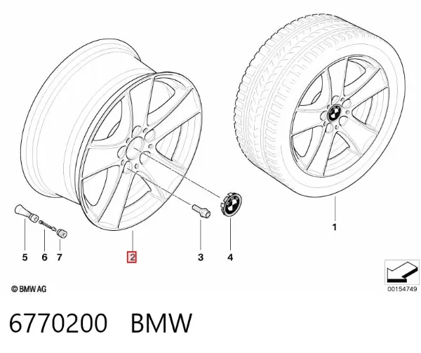 Llantas 6770200 BMW