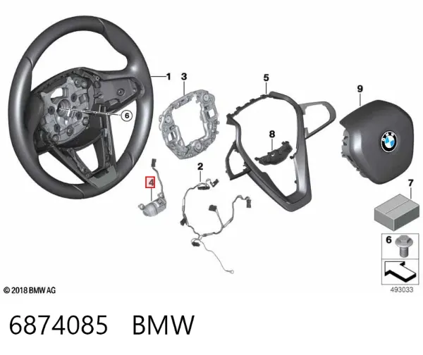  6874085 BMW