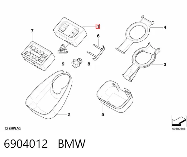 Parabrisas 6904012 BMW