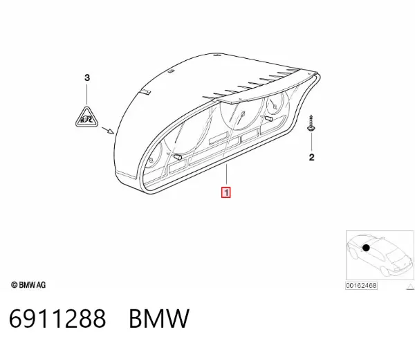 Cuadro instrumentos 6911288 BMW