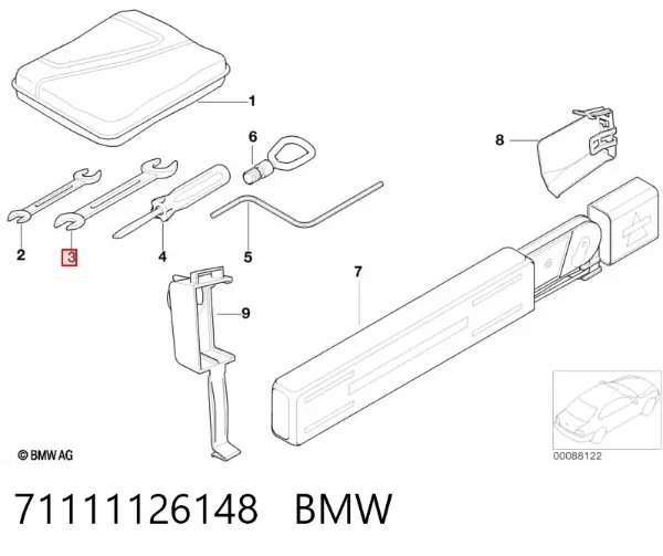  71111126148 BMW