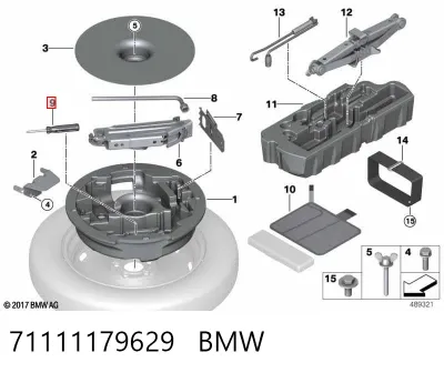 Destornillador BMW 71111179629