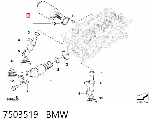 Válvula IAC 7503519 BMW