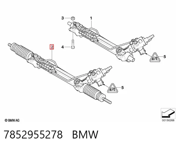 Cremallera de dirección 7852955278 BMW