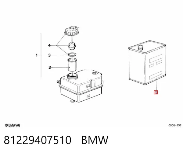 Liquido de frenos 81229407510 BMW