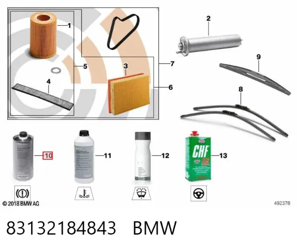 Liquido de frenos 83132184843 BMW