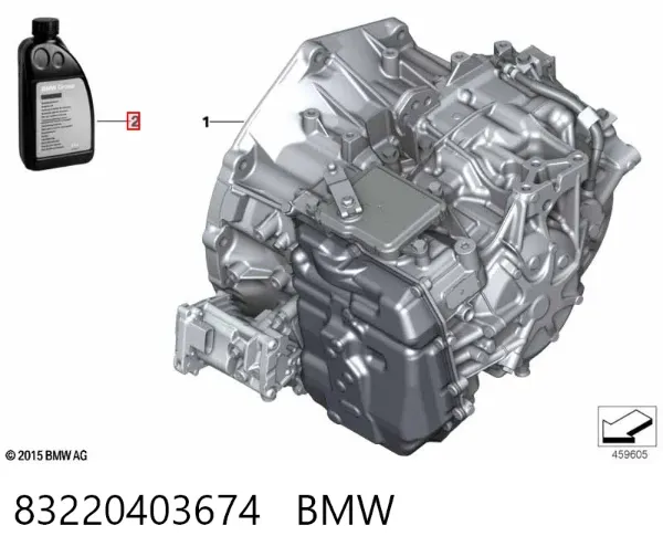 Aceite caja de cambios 83220403674 BMW