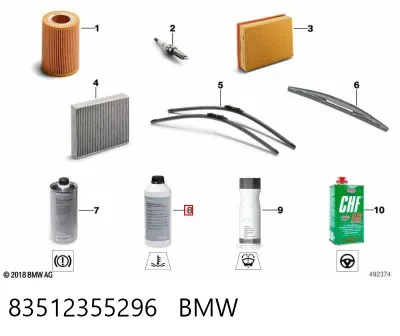 Refrigerante BMW 83512355296