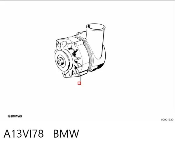 Alternador A13VI78 BMW