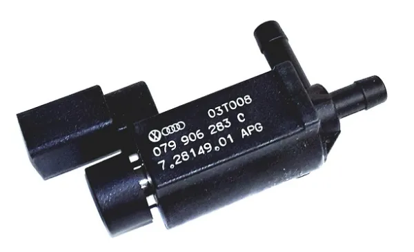 Válvula solenoide de control de presión de sobrealimentación 079906283C VAG