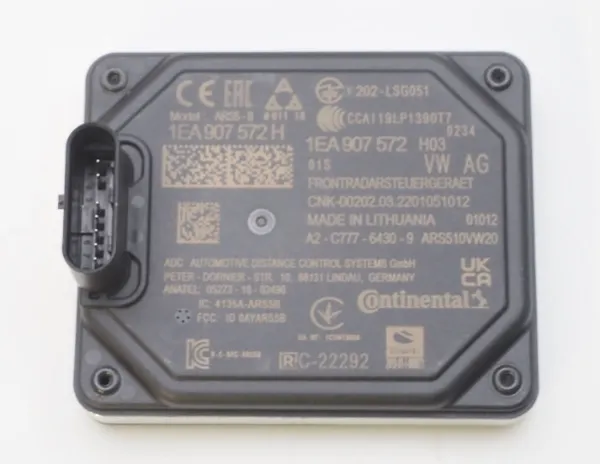 Sensor de distancia por radar 1EA907572H VAG