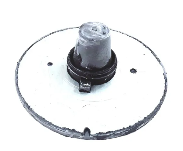 Aislador de resorte trasero inferior de goma 1J0511155D VAG