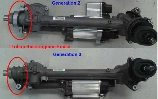 Cremallera de dirección 1K1423055G VAG